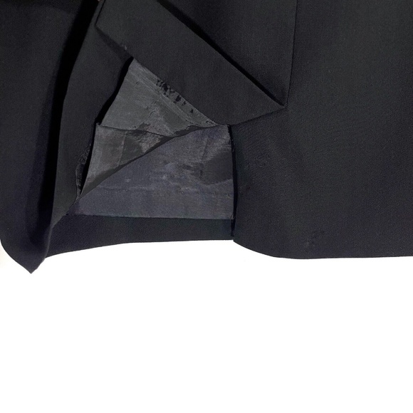 Evan Picone Women’s Size 10 Medium Black 100% Worsted Wool Vintage Pencil Skirt - Picture 8 of 8